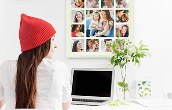 Коллаж в раме