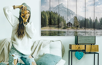 Фото на досках