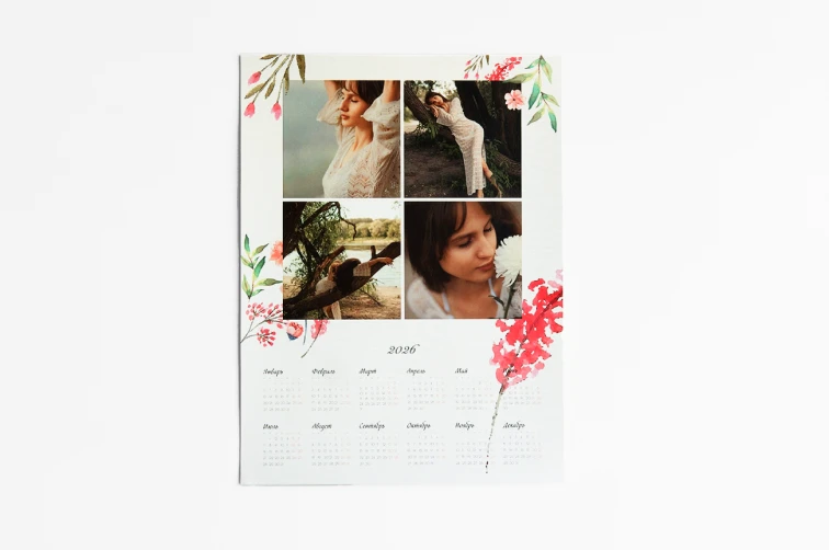 Печать календарей оптом