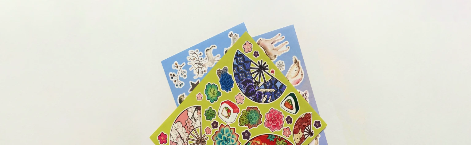 Печать стикеров оптом