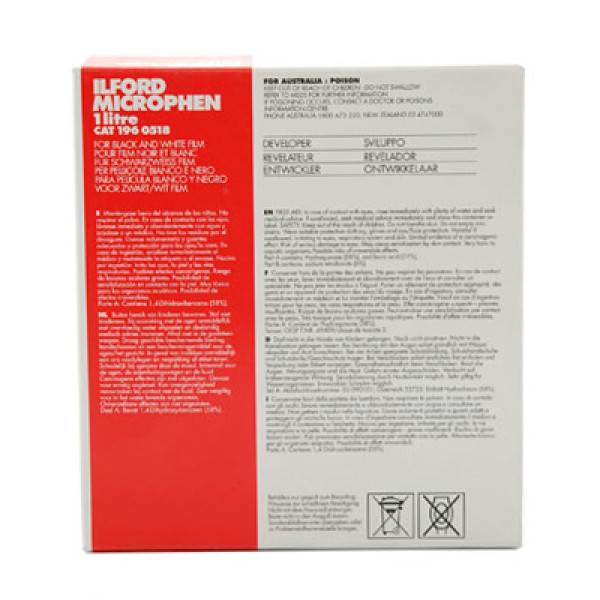 Проявитель для пленки ILFORD Microphen 1L