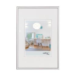 Фоторамка Walther LIFESTYLE 21x29,7 (А4), серебристая