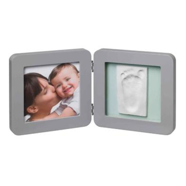 Фоторамка Baby Art двойная, серая