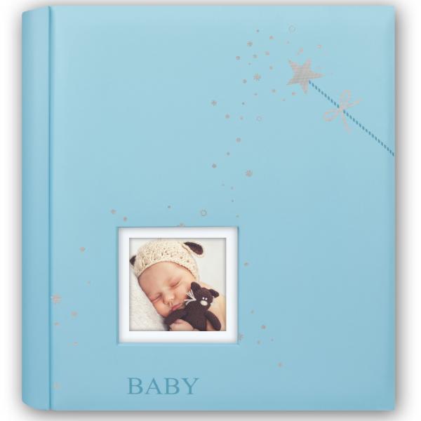 Альбом ZEP Sandrine голубой c карманами 11x16 (200 фото)