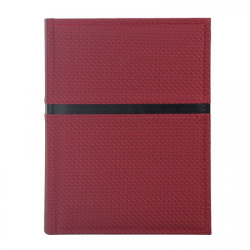 Альбом МИРАМ 90625 с карманами 10x15, бордовый (200 фото)