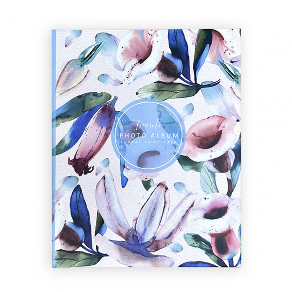Альбом Flora art с карманами 10x15 (200 фото), Кампанула