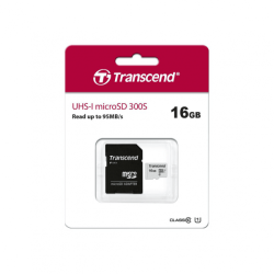 Карта памяти Transcend micro SD 16Gb 300S