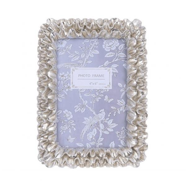 Фоторамка Scallop 10 х 15, серебристая